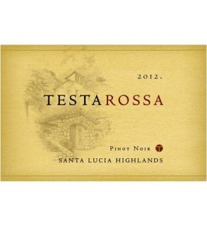 2012 Testarossa Winery Santa Lucia Highlands Pinot Noir 750 mL Wine