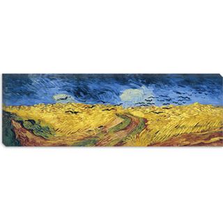 Art Wall Green Wheat Fields by Vincent Van Gogh Original Painting