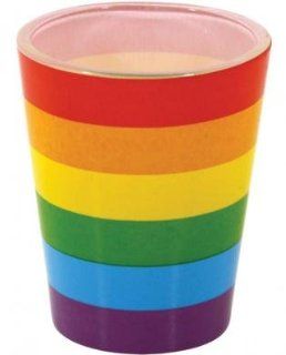 Rainbow Wrapped Shot Glass Health & Personal Care