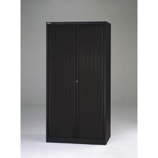 Bisley 78 Tambour Door Cabinet with Eight Full Media Storage Drawers