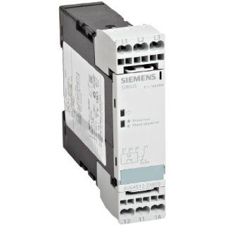 Siemens 3UG4512 2AR20 Monitoring Relay, Three Phase Voltage, Insulation Monitoring, 22.5mm Width, Cage Clamp Terminal, 1 CO Contacts, Delay Time, 160 690 Line Supply Voltage