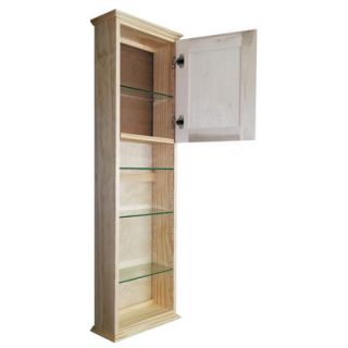 WG Wood Products Ashley Series 49.5 x 15.25 Wall Medicine Cabinet
