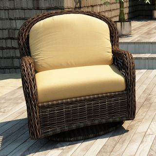 Forever Patio Leona Deep Seating Chair and Ottoman with Cushion