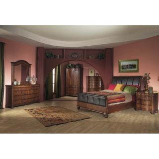 Alpine Furniture Lafayette Queen Sleigh Bedroom Collection