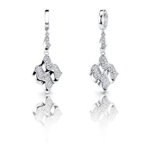 Oravo Exquisite Desire Sterling Silver Pendant Necklace Earrings Set