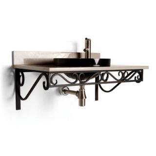 Vontz Iron 30 x 12 Bathroom Shelf