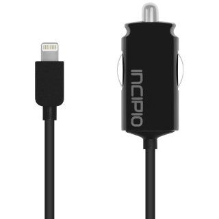 Incipio Ultra Compact Auto Charger   1A Lightning Captive Cable (IP 692) Computers & Accessories