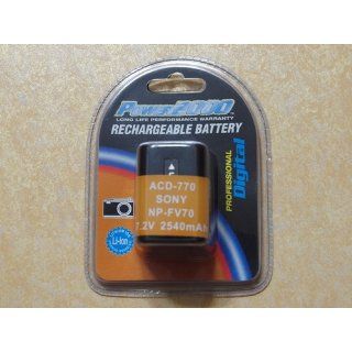 Sony NP FV70 Replacement 4 Hour Battery For The Sony DCR SX44 DCR SX63 DCR SX83 DCR SR68 DCR SR88 SONY HDR CX110 HDR CX150 HDR CX300 HDR CX350 HDR CX500V HDR CX550V HDR CXR150 XR350V XR550V  Camcorder Batteries  Camera & Photo