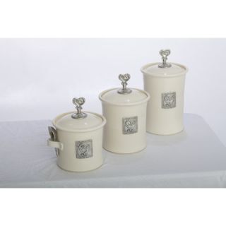 Buyers Choice Artisans Domestic Ceramic Canister(Set of 3)