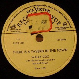 There Is A Tavern In The Town/ What A Crazy Guy (Dufo) 78 RPM Music