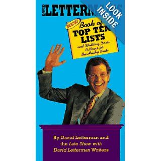 David Letterman's Book of Top Ten Lists and Wedding Dress Patterns for the Husky Bride David Letterman 9780553102437 Books