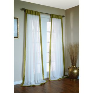 Commonwealth Home Fashions Sanderson A Linen Like Body with Faux Silk