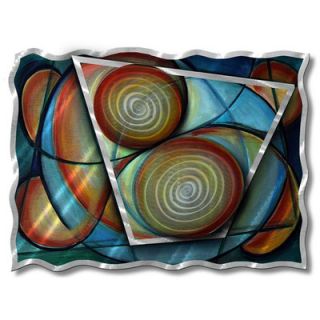 All My Walls Complementary Hues Abstract Wall Art   23 x 30