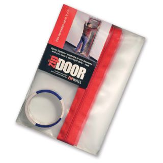 ZipWall Zip Door Standard Doorway Dust Containment Kit (6 Pack)