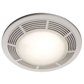 Broan Nutone Round 100 CFM Exhaust Bathroom Fan with Light