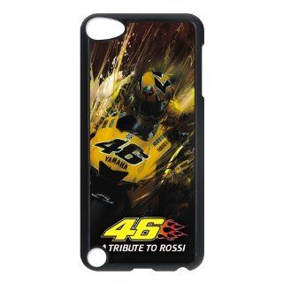 Custom Valentino Rossi Case For Ipod Touch 5 5th Generation PIP5 694 Cell Phones & Accessories