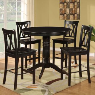 Dorel Asia 5 Piece Counter Height Dining Set