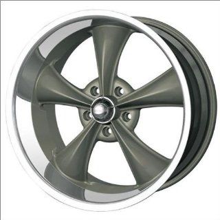 Ridler 695 Gray 20x10" Gray   0 offset Automotive