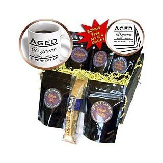 cgb_157397_1 EvaDane   Funny Quotes   Aged 60 years to perfection. Happy 60th Birthday.   Coffee Gift Baskets   Coffee Gift Basket  Gourmet Coffee Gifts  Grocery & Gourmet Food