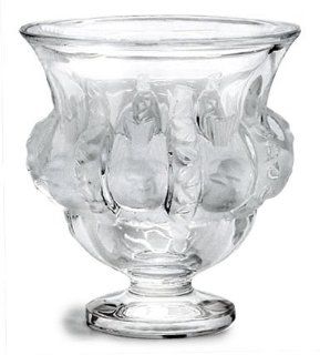 Lalique Crystal Vase Dampierre 12230   Collectible Figurines