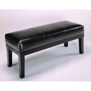 Bycast Leather Like Bench