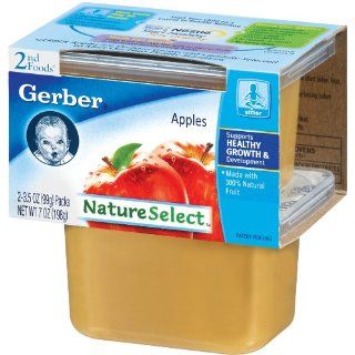 Gerber Nature Select 2nd Foods Apples   2CT