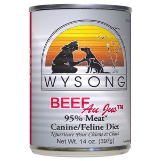 wysong au jus variety pack canned diet wet