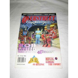 Overstreet Comic Book Monthly # 15 July 1994 Rob Liefeld Glory Mortal Kombat No Information Books