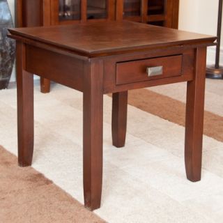 Simpli Home Artisan End Table