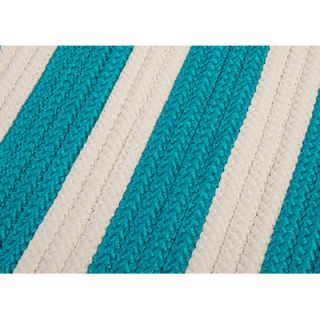 Colonial Mills Stripe It Turquoise Sample Swatch