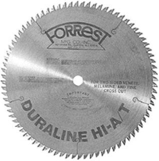 Forrest DH10807100 Duraline 10 Inch 80 Tooth HI A/T Thin Kerf Melamine and Plywood Cutting Saw Blade with 5/8 Inch Arbor   Miter Saw Blades  
