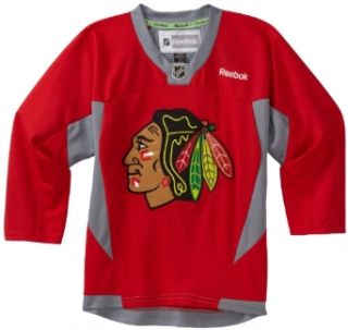 NHL Infant Chicago Blackhawks Team Color Replica Jersey   R52Hwbdd (Red, 12 24 Months)  Infant And Toddler Sports Fan Apparel  Clothing