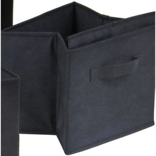 Winsome Capri Foldable Fabric Storage Baskets (Set of 4)