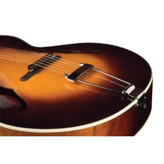 The Loar LH 700 VS Deluxe Hand Carved Archtop Guitar Musical Instruments