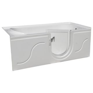 Therapeutic Tubs Step in 60 x 30 Walk In Tub with Whirlpool