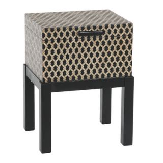 Gails Accents Malago Woven Trunk End Table