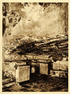 1925 Jerusalem Church of the Holy Sepulchre True Cross   Original Photogravure   Prints