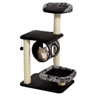 Midwest Homes For Pets Feline Nuvo Escapade Cat Furniture in Black