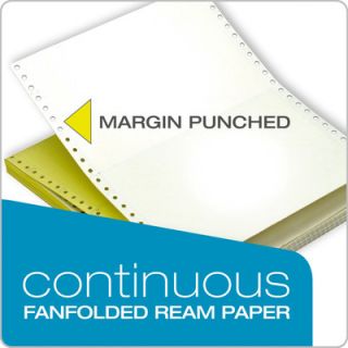 Tops 15 lbs 2 Part Carbonless Ream Margin Computer Paper (Set of 3300)