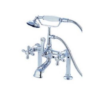 Hot Springs Deck Mount Clawfoot Tub Faucet with Handshower