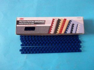 GBC Presentation Bindings 4090032 1/2" Azul 25 Pieces Per Box  Binding Spines 