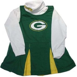 Green Bay Packers NFL Cheerleader Halloween Costume 6X Clothing