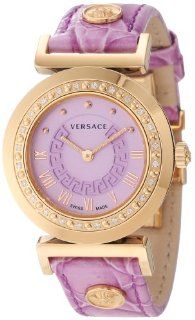 Versace Women's P5Q81D702 S702 Vanitas Diamond Rose Gold Ion Plated Stainless Steel Watch Watches