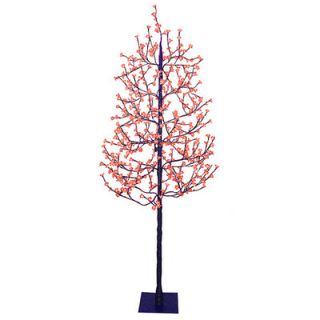 Sterling Inc 7.5 Blossom Artificial Christmas Tree with 512 Red LED