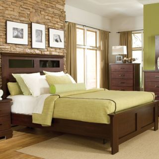 Standard Furniture Marshall Merlot Panel Bed