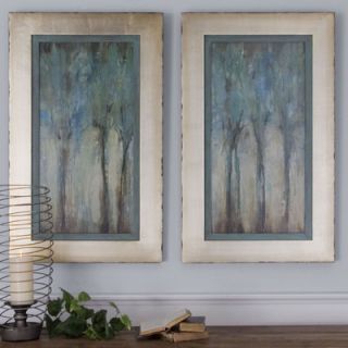 Uttermost Whispering Wind 2 Piece Framed Painting Print Set