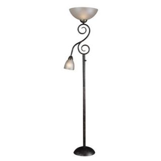 Adesso Lexington Torchiere Floor Lamp and Reading Light