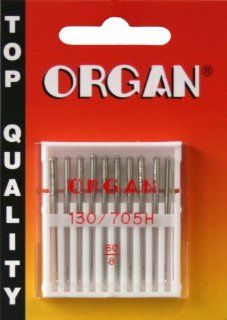 ORGAN Sewing Machine needles UNIVERSAL 130/705 H, NM 60/8, 10 pieces