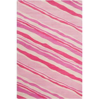 Filament Cinzia Pink/Cream Striped Rug