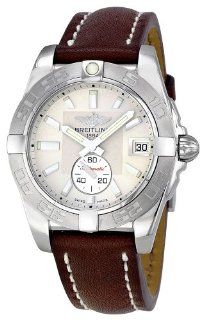 Breitling Men's A3733011/G706BRLT Galactic 36 Silver Dial Watch at  Men's Watch store.